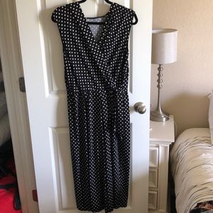 Polka dot jumpsuit